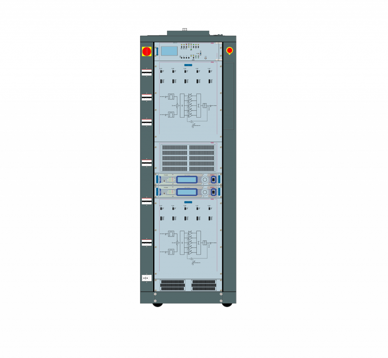 TX20K PLUG-IN CA  DUAL MONO-RACK