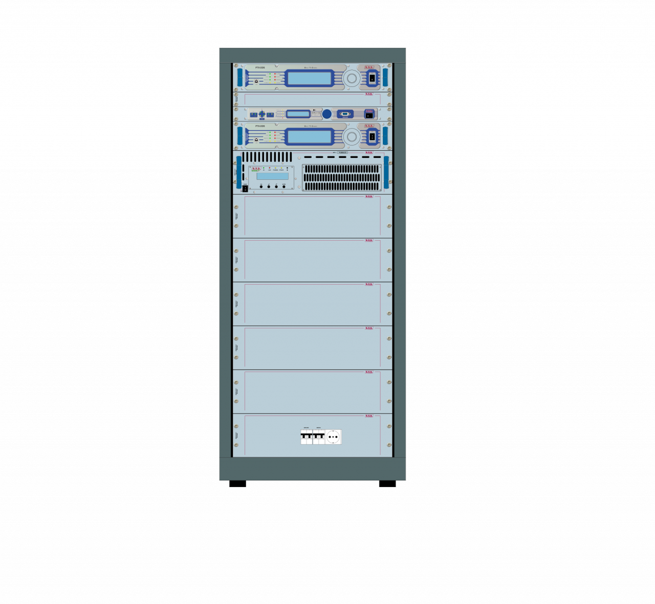 R.V.R. Elettronica - Broadcast Systems - FM STATIONS - TX-KSS